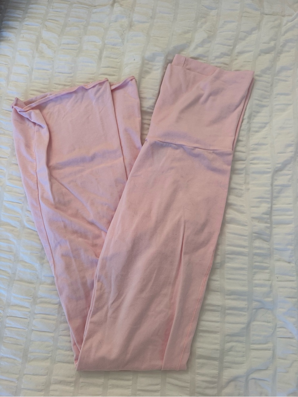 Skims Fold Over Pant Cherry Blossom Small
